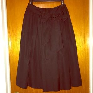 Kate Spade Black Knee Length Skirt